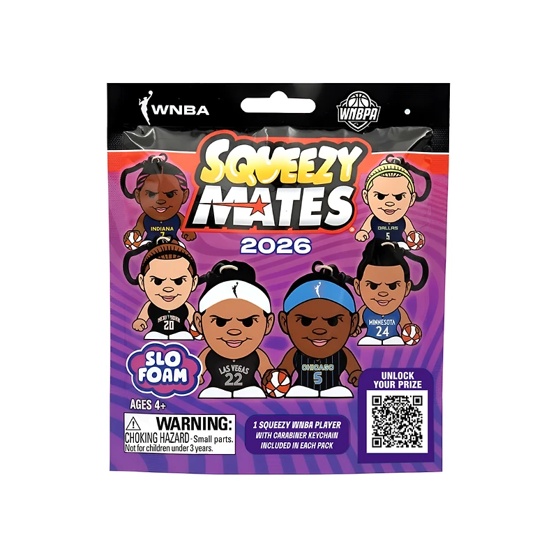 Squeezymates 2026 WNBA Collectible Figures