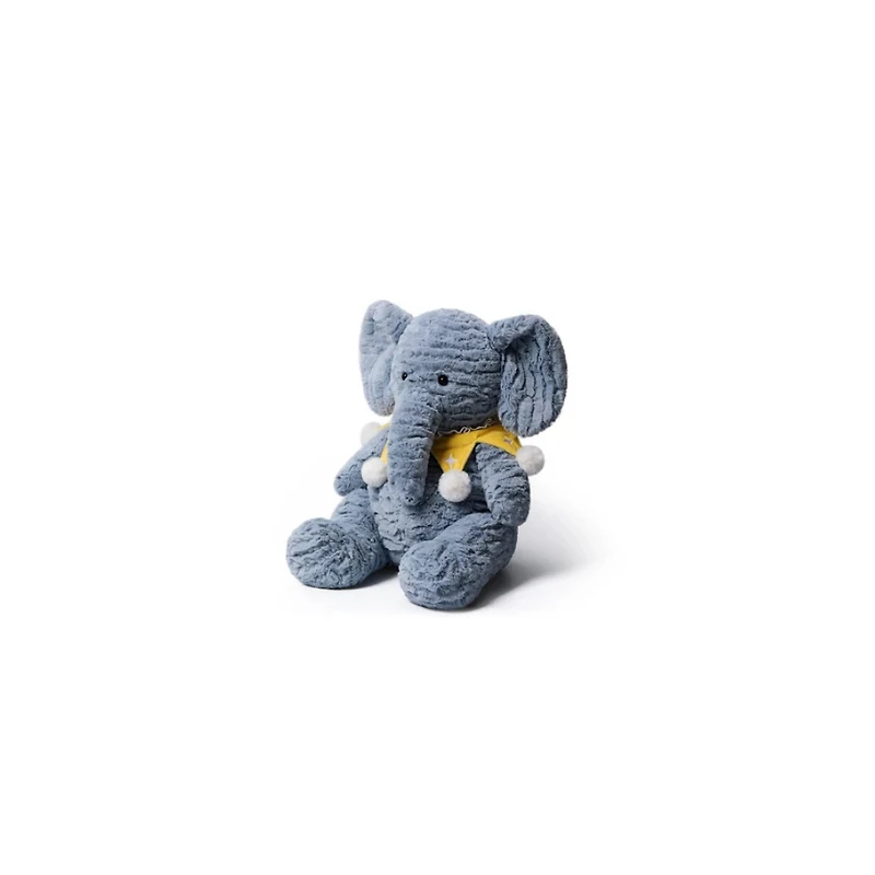 McHugs Denim Elephant Plush Toy 18 cm