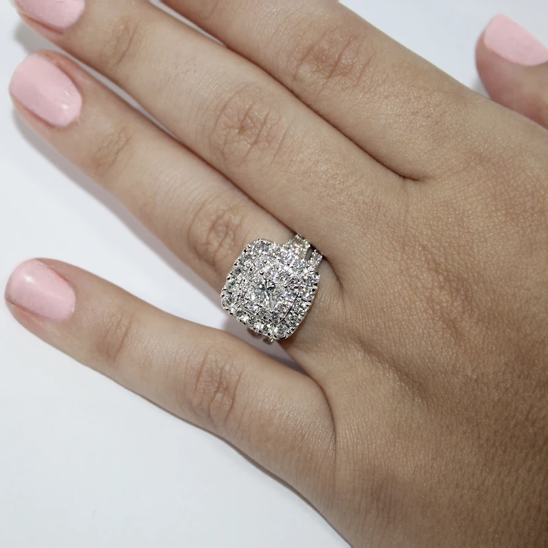 Princess Cut Bridal Ring