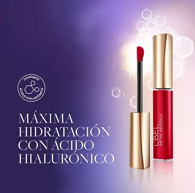 Infini Absolu Labial Líquido No Transfer con Ácido Hialurónico