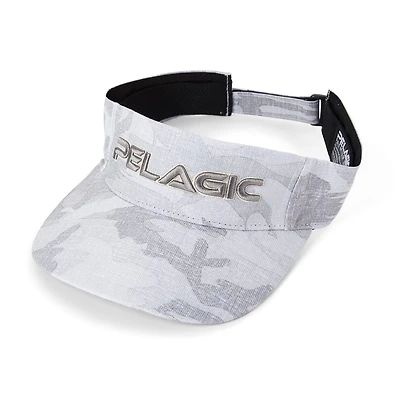 Pelagic PERFORMANCE PRINT FISHING VISOR - Blue Dorado 