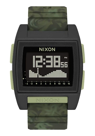 Nixon "Base Tide Pro" watch l 4 colors  - Red Black 