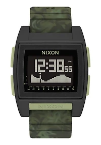 Nixon "Base Tide Pro" watch l 4 colors  - Red Black 