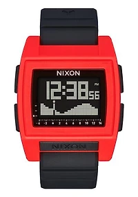 Nixon "Base Tide Pro" watch l 4 colors  - Red Black 