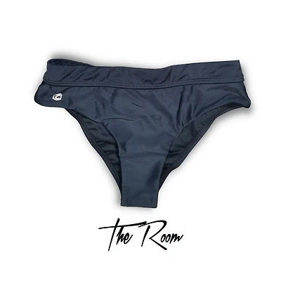 The Room Women's High-Rise Bikini Bottoms - Large / Blue