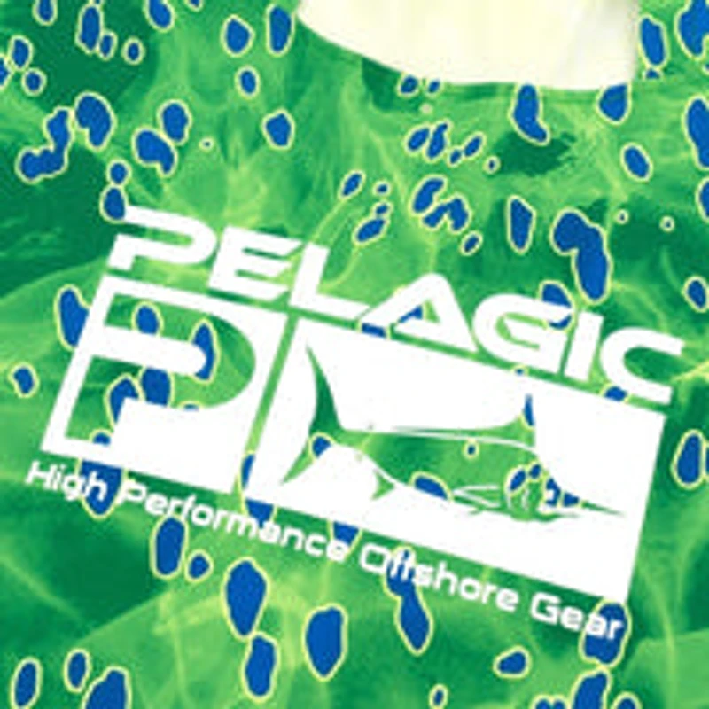 Pelagic "Exo-Tech" Hooded Fishing Shirt | Green Dorado