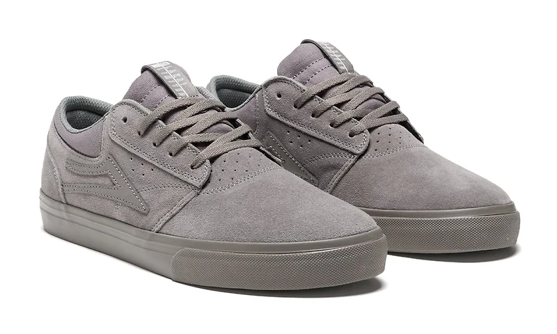 Lakai "Griffin" Shoes in Grey Suede