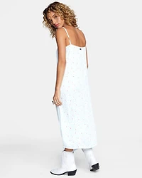 RVCA Women's  "Sky Blue" Wildflower tank dress