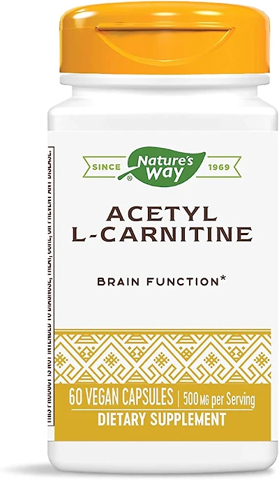 Acetyl L-Carnitine 500mg (60 vcaps)
