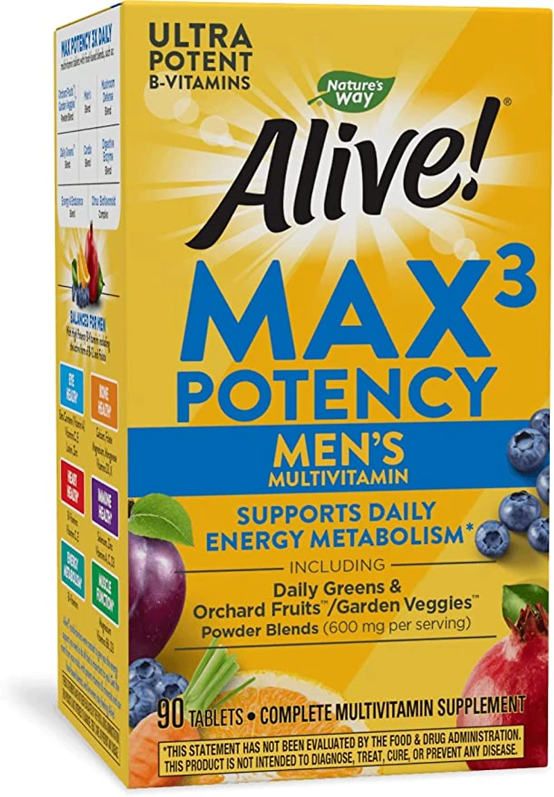 Alive MAX Daily Men's Multivitamin