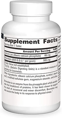 Bromelian 500mg (60 Tabs)