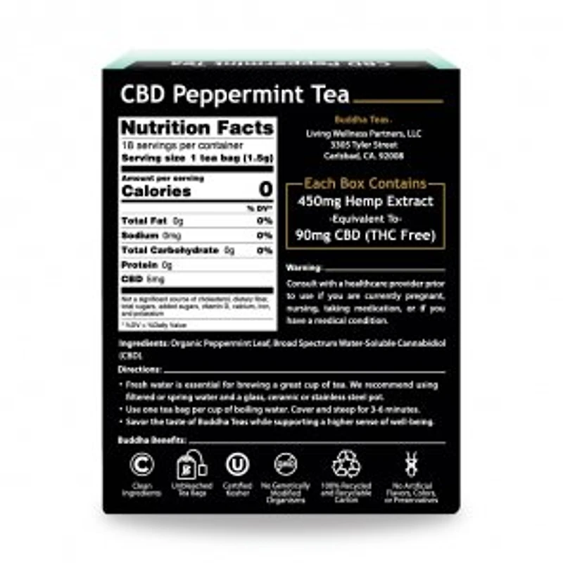 CBD Peppermint Tea
