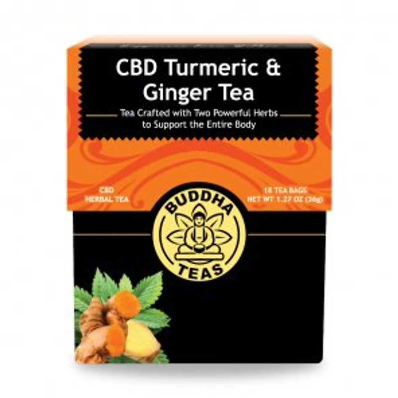 CBD Turmeric & Ginger Tea 
