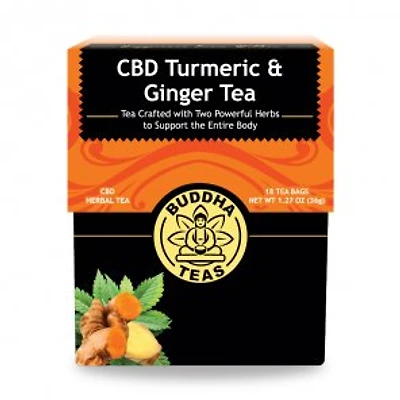 CBD Turmeric & Ginger Tea 