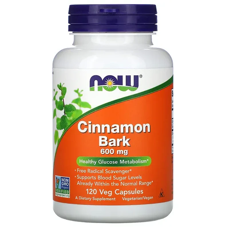 Cinnamon Bark 600mg (120 Caps)