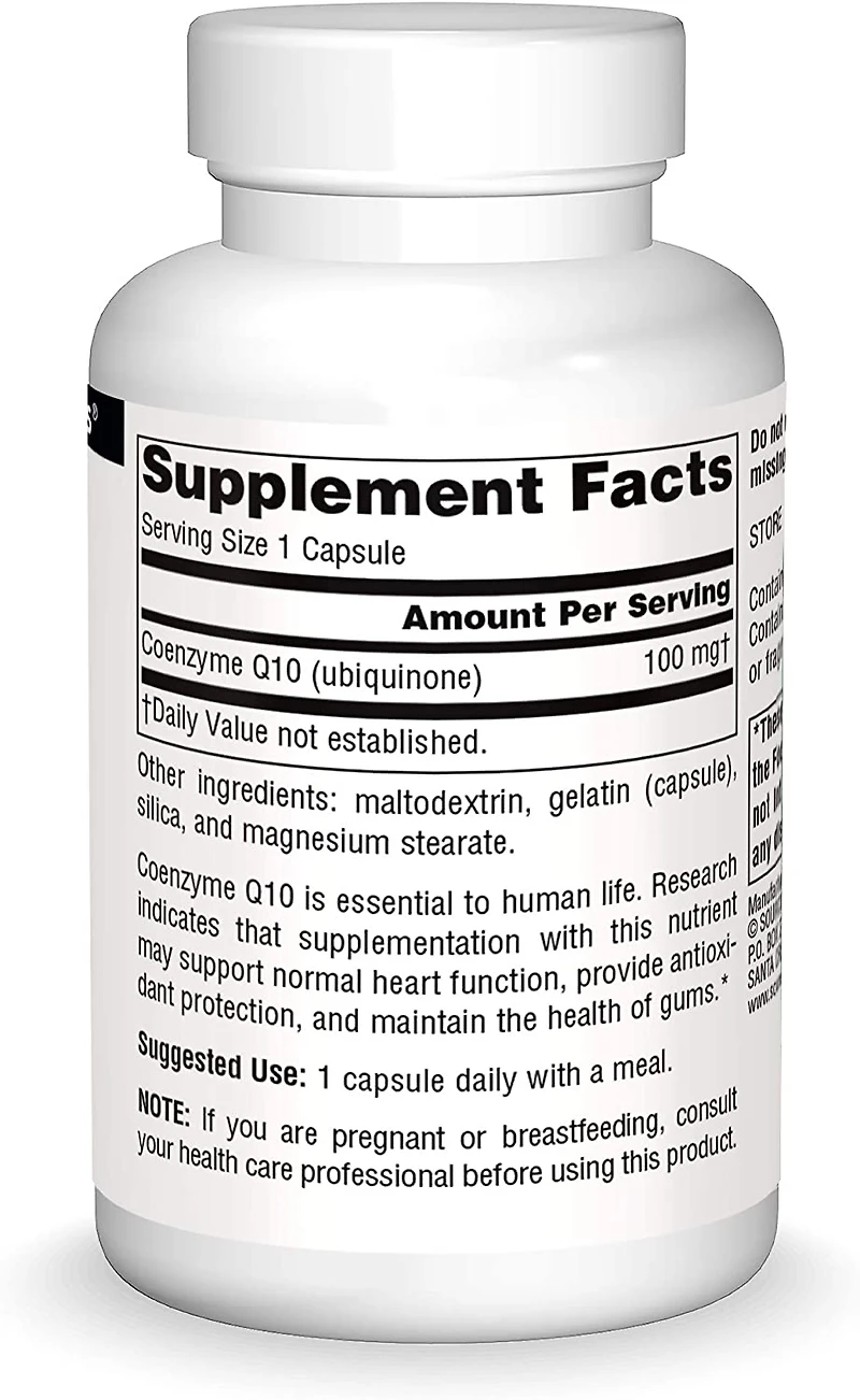 Coenzyme Q10 100mg (60 Caps) 