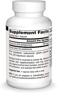 Coenzyme Q10 100mg (60 Caps) 