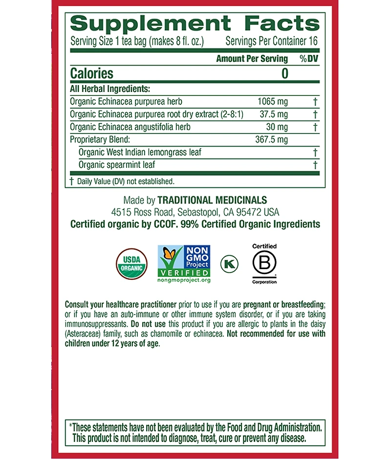 Echinacea Plus Tea