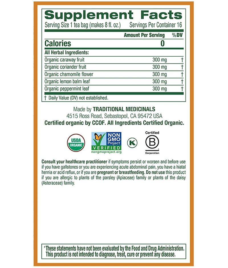 Gas Relief Tea