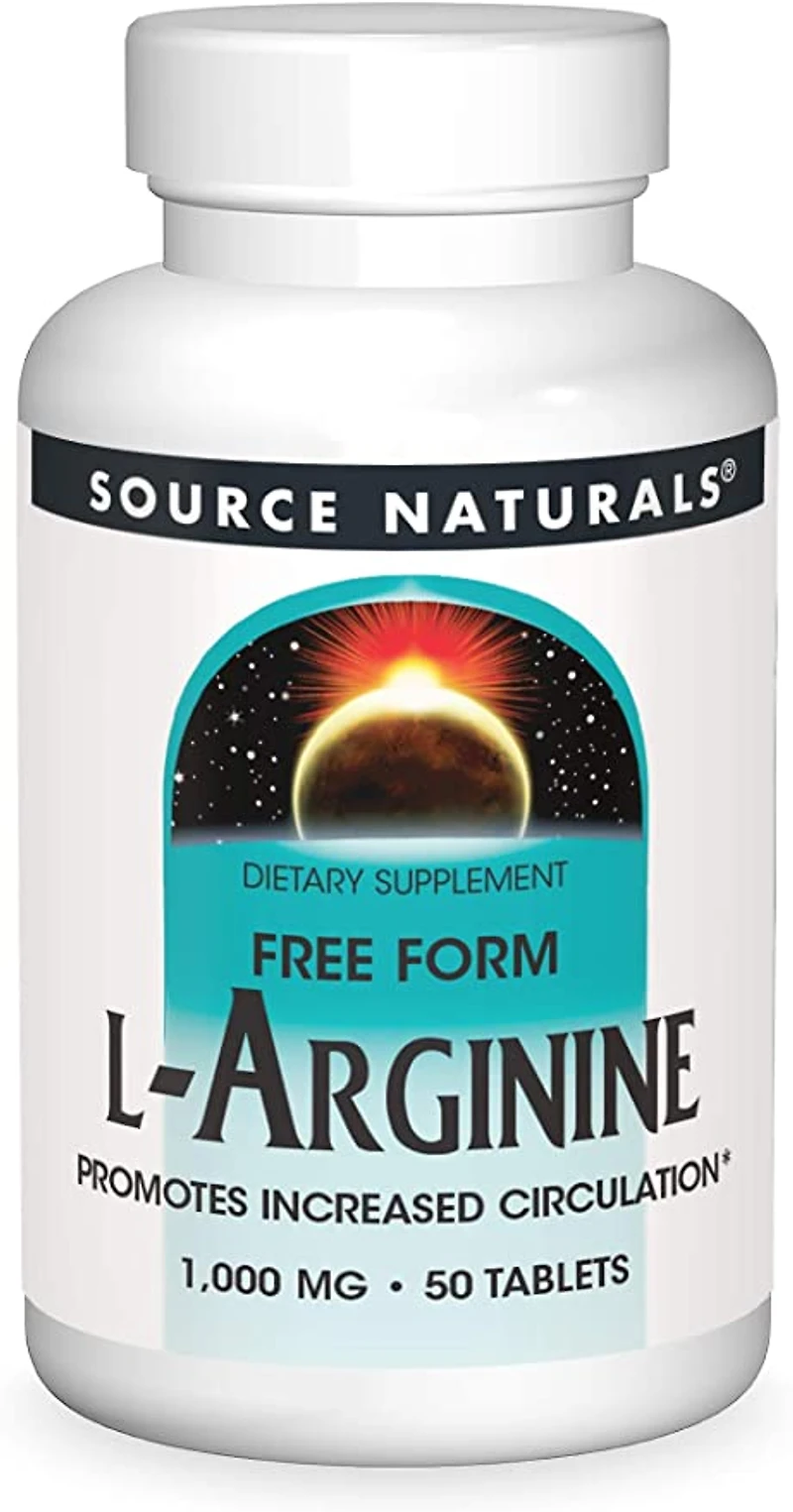 L-Arginine 1,000mg (50 Tabs)