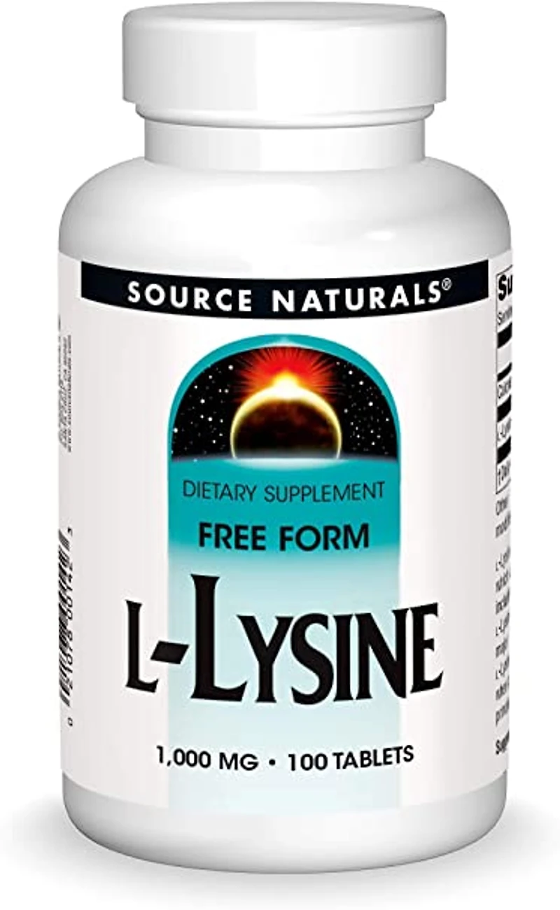 L-Lysine 1,000mg (100 Tabs)