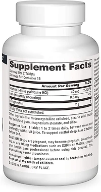 L-Tryptophan 1,000mg (30 Tabs)