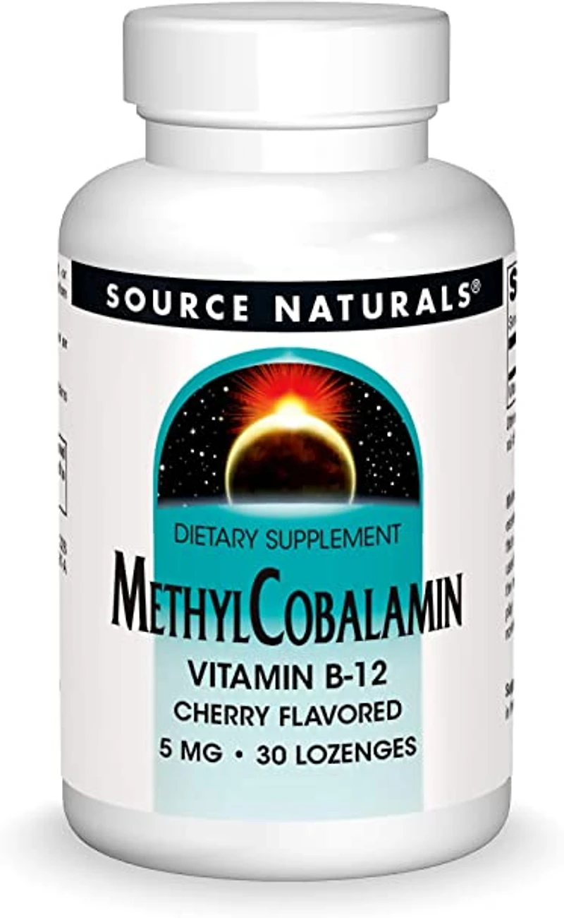 Methyl Cobalamin Vitamin B-12 5mg (30 Lozenges)