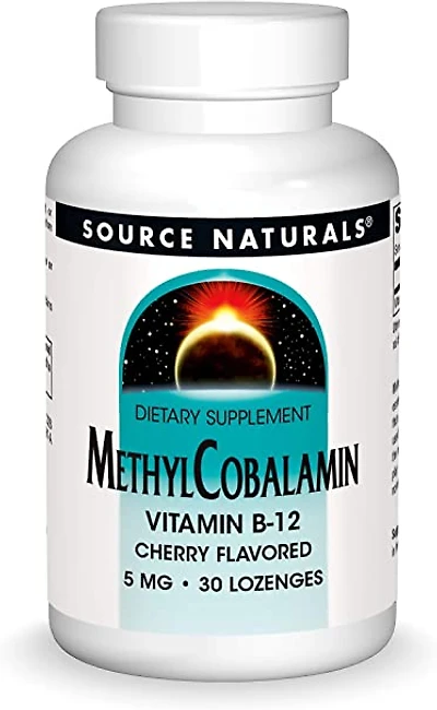 Methyl Cobalamin Vitamin B-12 5mg (30 Lozenges)