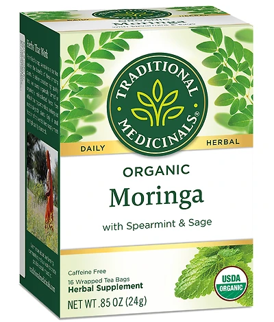 Moringa with Spearmint & Sage Tea