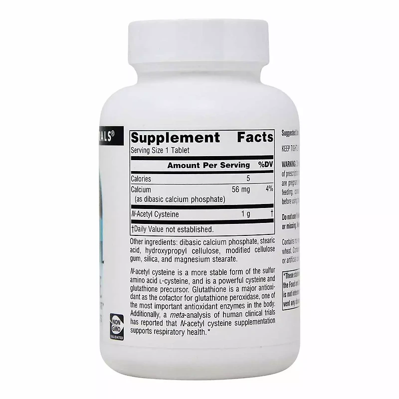 N-Acetyl Cysteine (NaC) 60 tablets