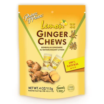 Ginger Candy (Chews) With Lemon 