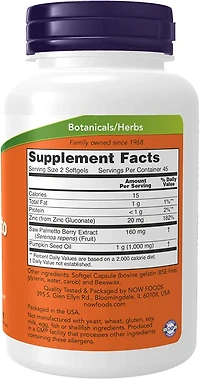 Saw Palmetto Extract 80mg (90 Softgels)