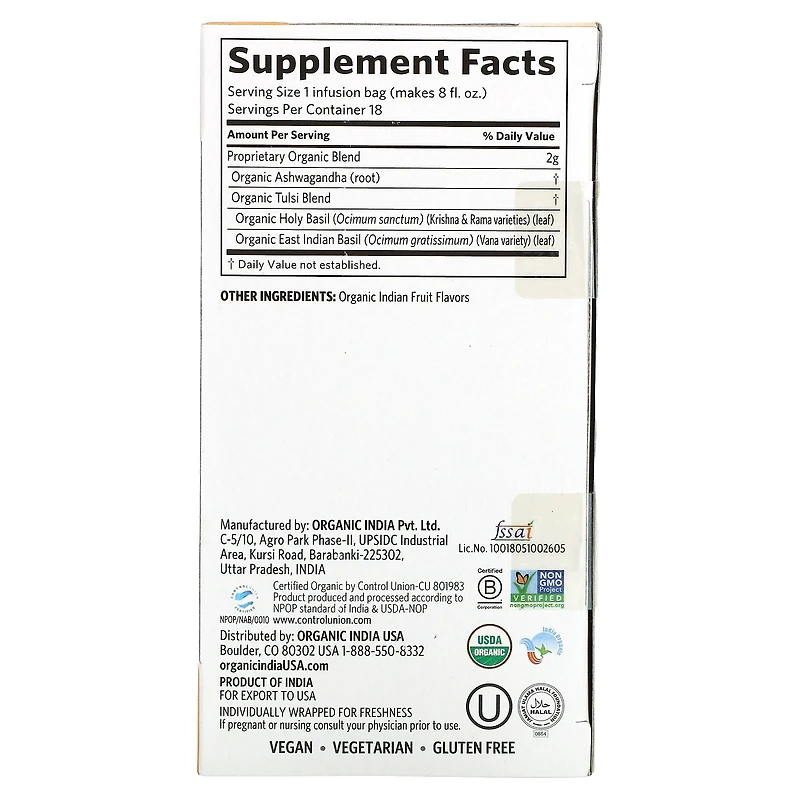 Tulsi Ashwagandha Tea