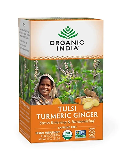 Tulsi Turmeric Ginger Tea