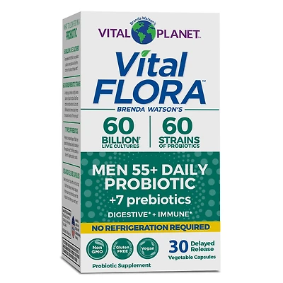 Vital Flora Men's 55+ Daily (30 Caps)