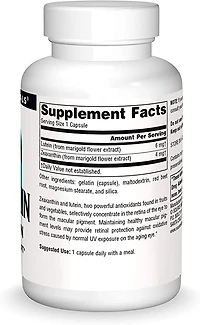 Zeaxanthin with Lutein 10mg (60 Caps)