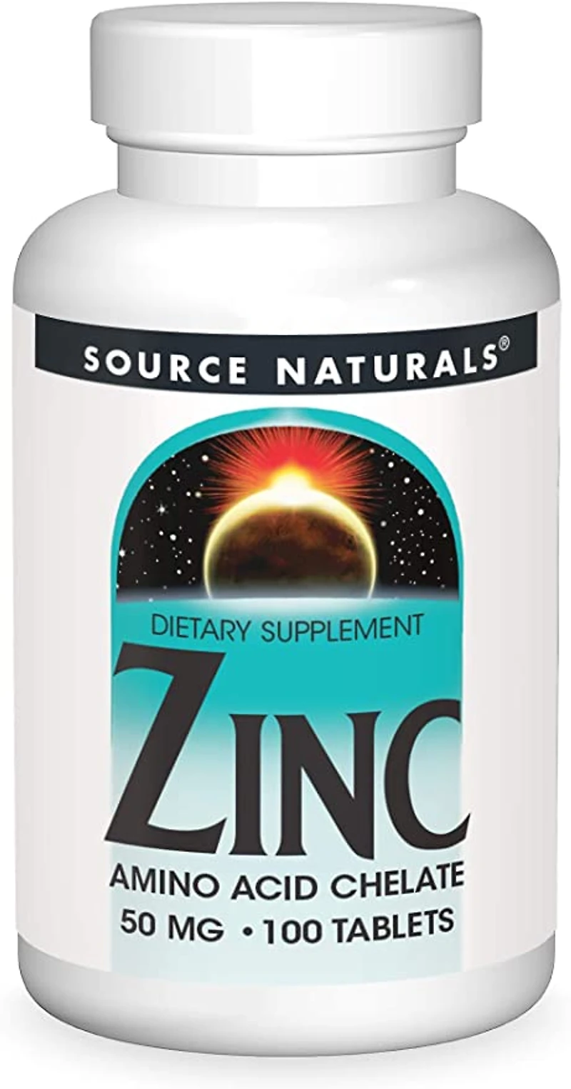 Zinc Chelated 50mg (100 Tabs)
