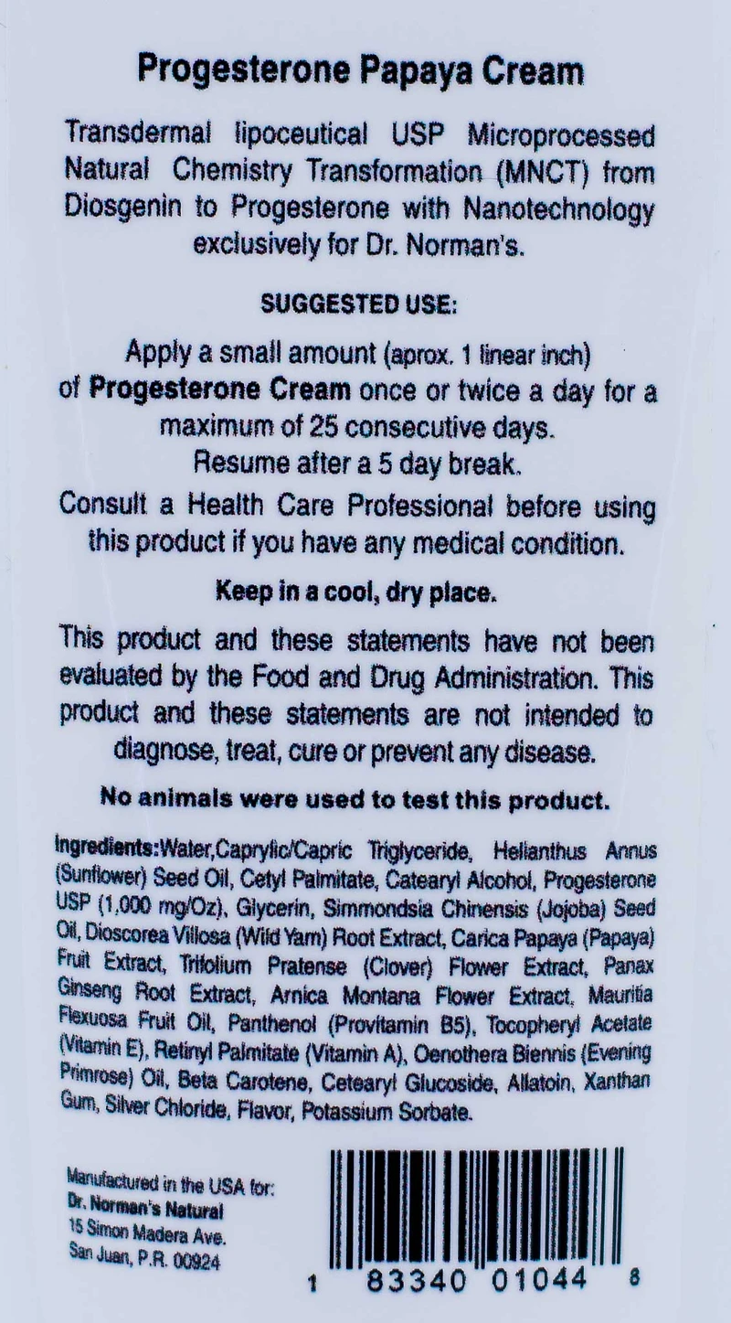 Progesterone Papaya
