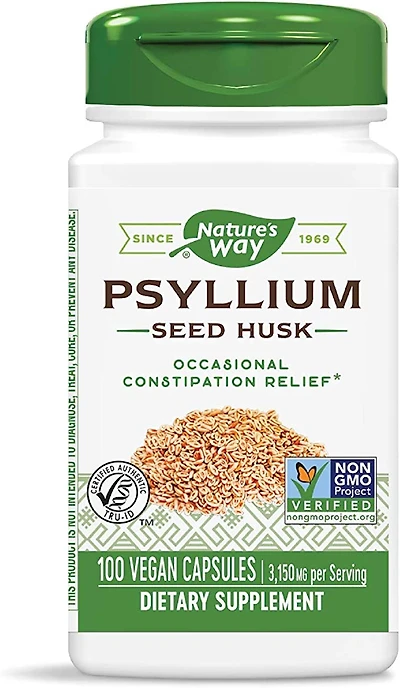 Psyllium Husk (100 caps)