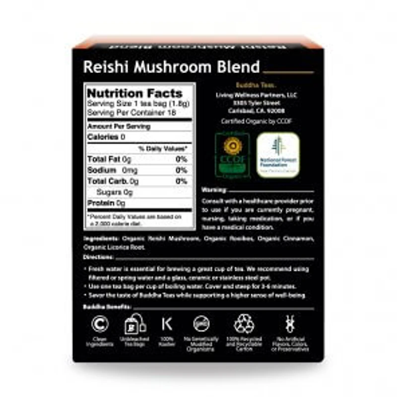 Reishi Mushroom Blend Tea