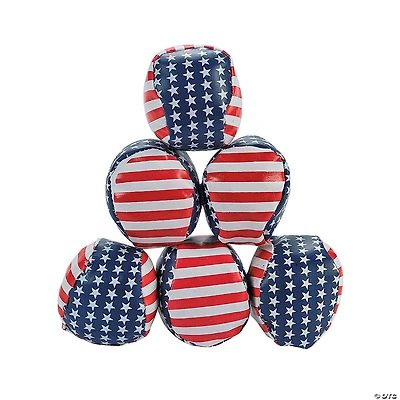 Stars & Stripes Kickballs - 12 Pc.