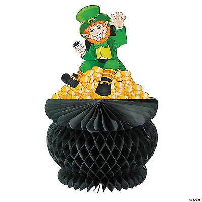 St. Patrick’s Day Pot of Gold Tissue Paper Centerpiece