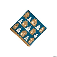 Christmas Night Beverage Napkins