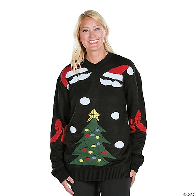Black Ugly Christmas Sweater
