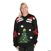 Black Ugly Christmas Sweater