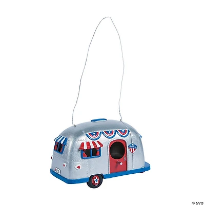 Patriotic Camper Birdhouse