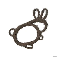 DIY Grapevine Rabbit Wreath