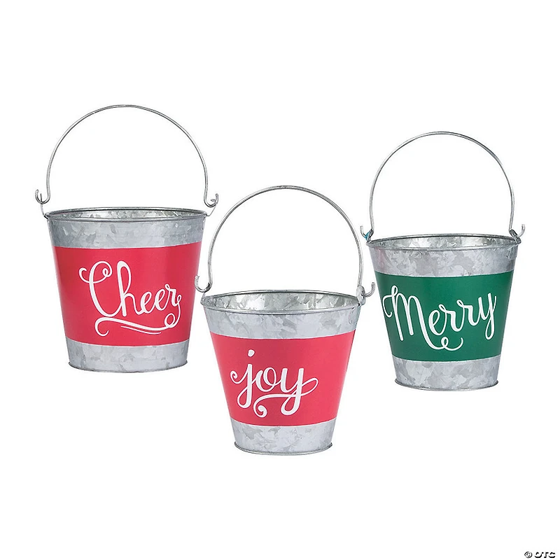 Holiday Handicraft Nesting Bucketst - 3 Pc.