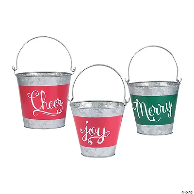 Holiday Handicraft Nesting Bucketst - 3 Pc.