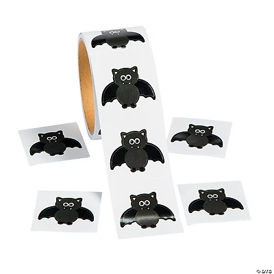 Bulk 100 Pc. Bat Sticker Roll
